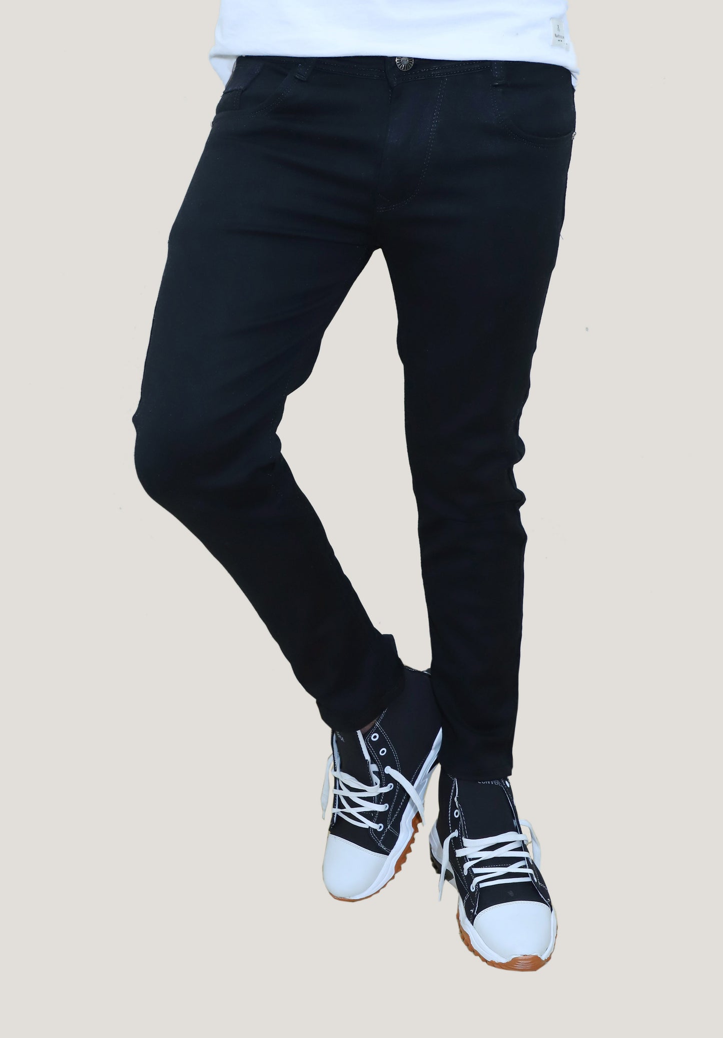 Z Black Stretchable Denim