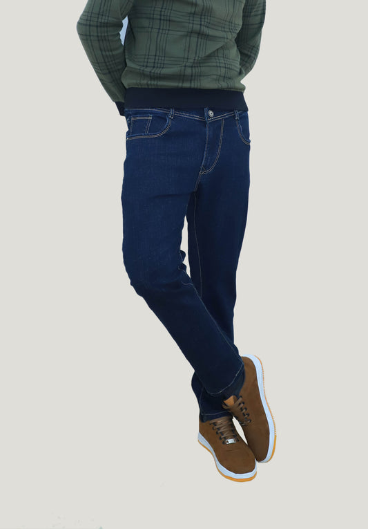 Dark Blue, Raw Wash Denim
