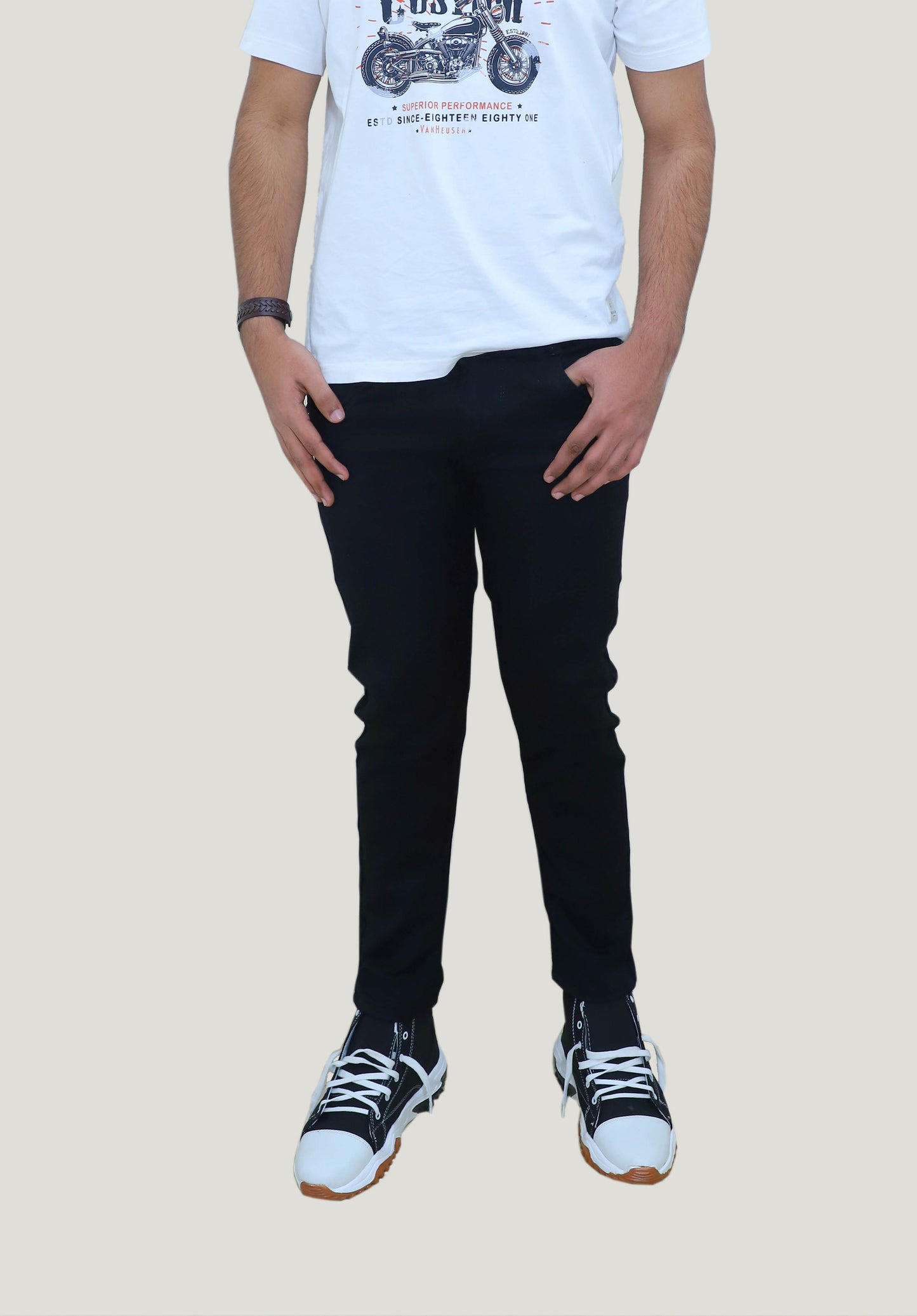 Z Black Stretchable Denim