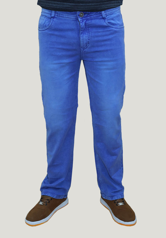 Crystal Blue Straight Denim